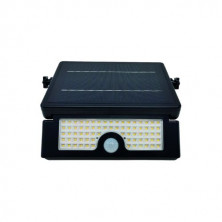 Proyector Solar LED 6w  3000 - 4000 - 6000K c/ sensor de movimiento y crepuscular Cela Negro IP54 GS