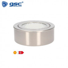 Aro redondo LED Níquel Satín 3w 300Lm 3000K Diámetro 68x27mm 220V Danbi GSC C1/200