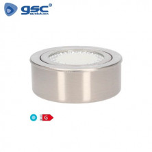 Aro redondo LED Níquel Satín 3w 300Lm 6500K Diámetro 68x27mm 220V Danbi GSC C1/200