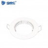 Aro redondo fijo Blanco mate GU10 Incluido Diámetro 77mm Diámetro empotramiento 63mm FANA GSC C1/100