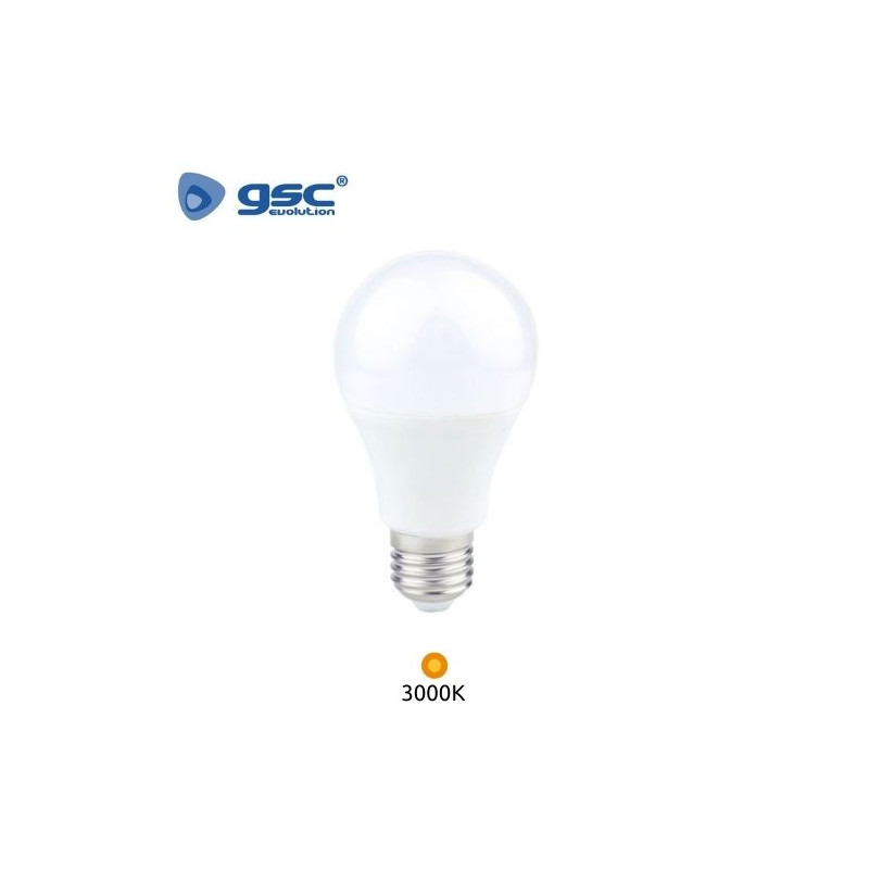 Bombilla Estándar LED E27 5w 3000K 470Lm 220V GSC C10/100
