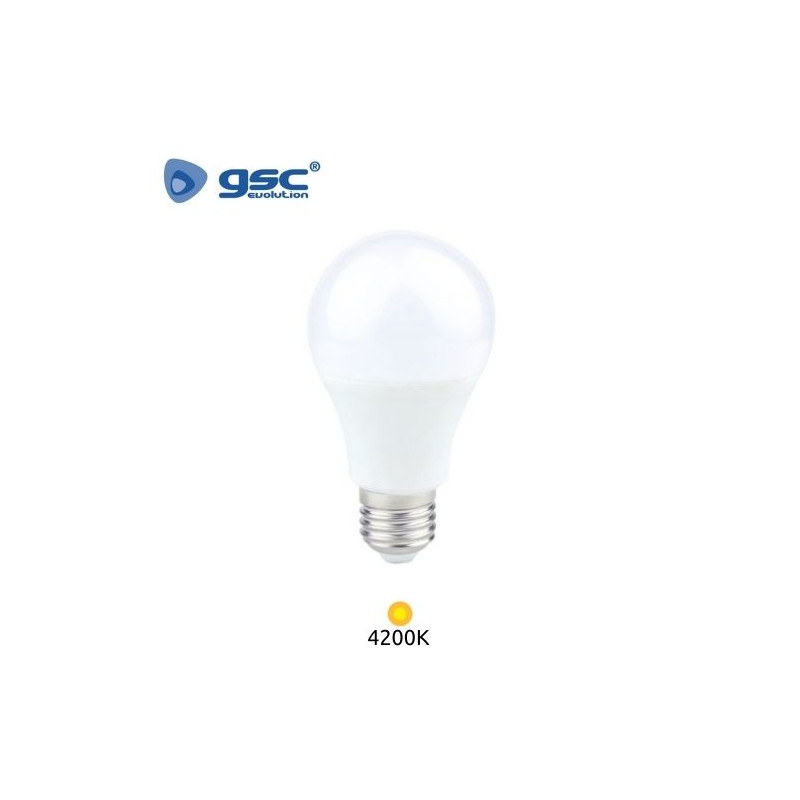 Bombilla Estándar LED E27 13w 4200K 1256Lm 220V GSC C10/100