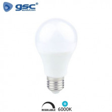 Bombilla Estándar LED E27 REGULABLE 11w 6000K 1200Lm 220V GSC C10/100