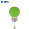 Bombilla LED esférica 1W E27 Verde GSC C10/100