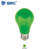 Bombilla LED estándar 1W E27 Verde GSC C10/100