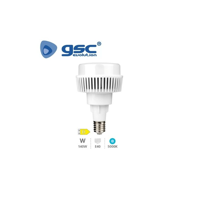 Bombilla Industrial LED E40 140w 5000K IP20 Boldy GSC C1/4