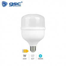 Bombilla Industrial LED E27 42w 5000K Bikoro GSC ÚLTIMAS UNIDADES