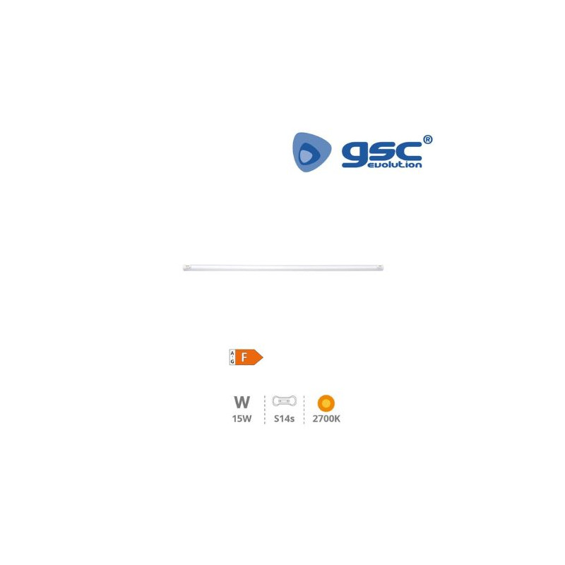 Bombilla Linestra LED S14s 2 polos 15w 2700K 1550Lm 1000mm GSC C10/50