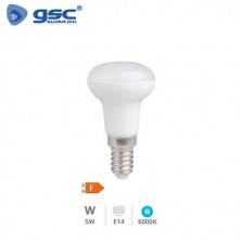 Bombilla Reflectora LED E14 R39 5w 6000K 220V GSC C10/100