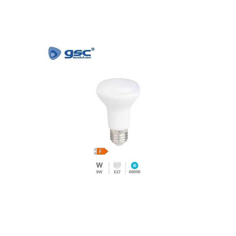 Bombilla Reflectora LED E27 R63 9w 6000K 220V GSC C10/100