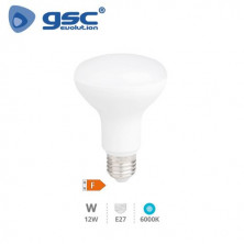 Bombilla Reflectora LED E27 R80 12w 6000K 220V GSC C10/100