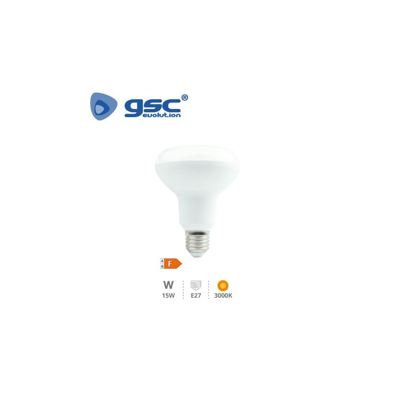 Bombilla Reflectora LED E27 R90 15w 3000K 220V GSC C10/100