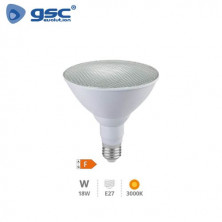 Bombilla PAR38 LED 18W E27 3000K 1800Lm IP65 GSC C5/30