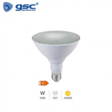 Bombilla PAR38 LED 18W E27 4000K 1800Lm IP65 GSC C5/30