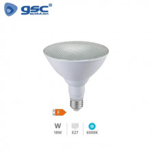 Bombilla PAR38 LED 18W E27 6000K 1800Lm IP65 GSC C5/30