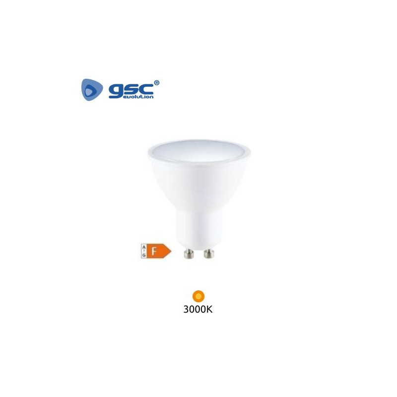 Bombilla Dicroica LED GU10 7,5w 3000K 700Lm 220V GSC C10/100