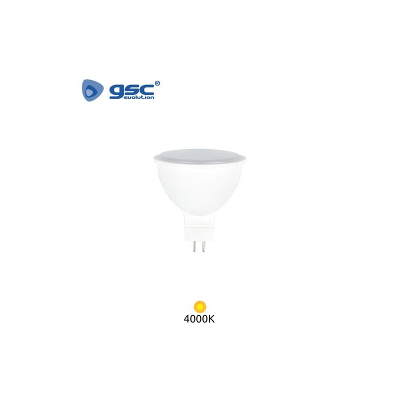 Bombilla Dicróica LED MR16 5w 4200K 495Lm 12V GSC C10/100