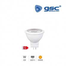 Bombilla Dicroica LED MR11 2w 3000K 150Lm 12V GSC C10/100