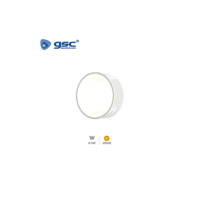 Módulo LED plano Serie Andulo para focos y aros empotrables 120 grados 6,5W 3000K GSC C10/100