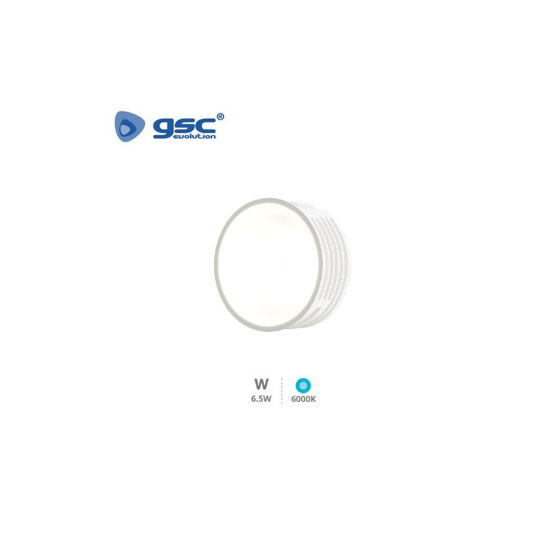 Módulo LED plano Serie Andulo para focos y aros empotrables 120 grados 6,5W 6000K GSC C10/100