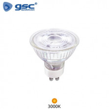 Bombilla Dicroica LED GU10 5w 3000K 445Lm  Serie Cristal GSC C10/100