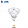 Bombilla Dicroica LED GU10 5w 3000K 445Lm  Serie Cristal GSC C10/100