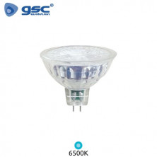 Bombilla Dicroica LED MR16 5w 6500K 445Lm 12V Serie Cristal GSC C10/100