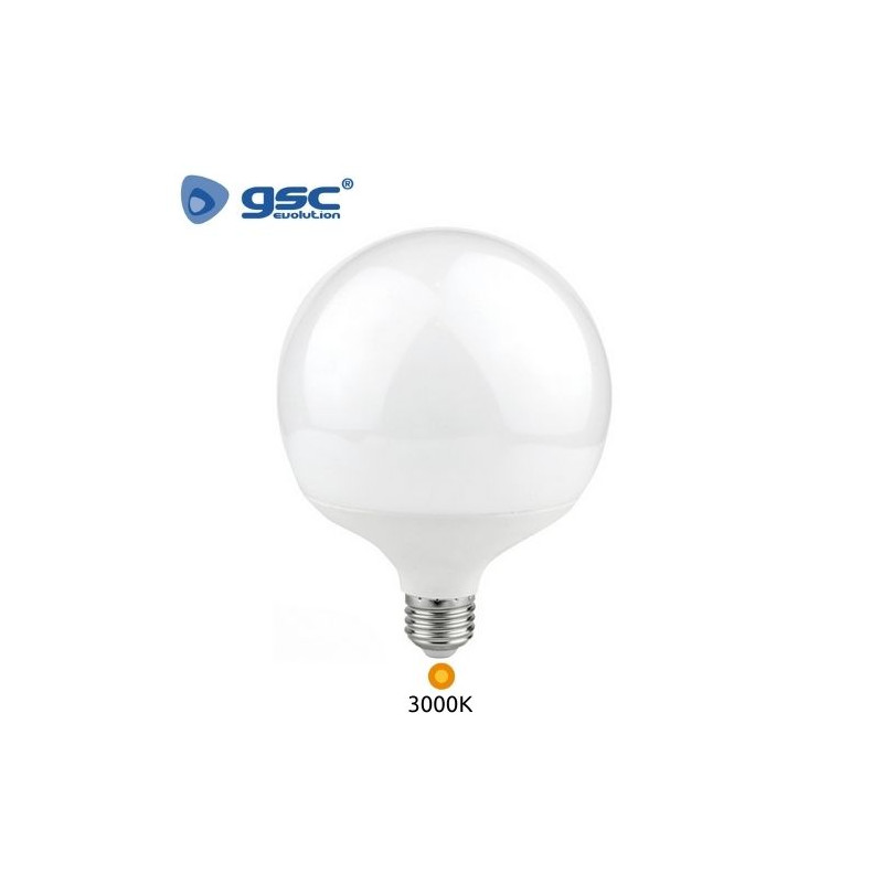 Bombilla Globo LED E27 G120 18w 3000K 1850Lm GSC C5/40