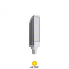 Bombilla PL LED 11,4w 2 Pins G24 4200K 980Lm 165x35mm GSC C1/100
