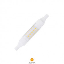 Bombilla Lineal LED R7s 78mm 5,5w 3000K 620Lm Diámetro 15mm 220V GSC C10/400