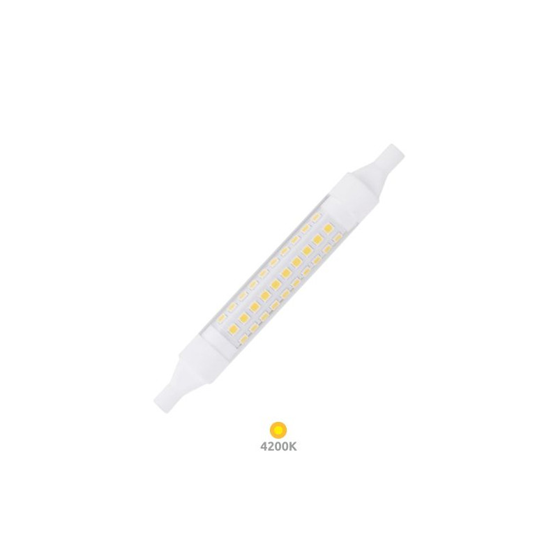 Bombilla Lineal LED R7s 118mm 9w 4200K 1000Lm Diámetro 15mm 220V GSC C10/400