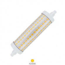 Bombilla Lineal LED R7s REGULABLE 118mm 13w 4200K 1550Lm Diámetro 29mm 220V GSC C10/100