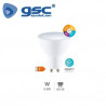 Bombilla Dicróica LED GU10 REGULABLE Inteligente 5,5w RGB + CTT 400Lm 220V GSC C10/100