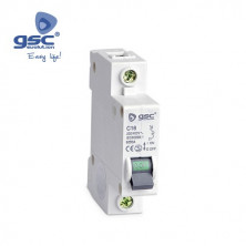 Magnetotérmico 1P 20 Amperios módulo estrecho GSC C12/240