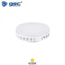 Bombilla GX53 LED 7w 4200K 700Lm Tipo Pastilla Diámetro 75x29mm GSC C10/100