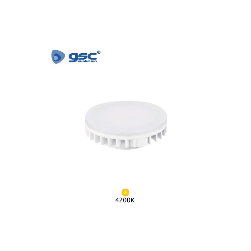 Bombilla GX53 LED 7w 4200K 700Lm Tipo Pastilla Diámetro 75x29mm GSC C10/100