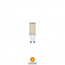 Bombilla G9 LED 4,8w 3000K 530Lm 56x19mm diámetro 220V GSC C20/500