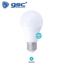 Bombilla Estándar LED E27 SENSOR Crepuscular 9w 6000K 950Lm 220V GSC C10/100