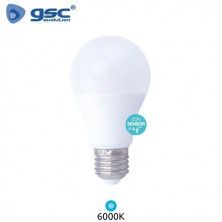 Bombilla Estándar LED E27 SENSOR Crepuscular+ Presencia 9w 6000K 950Lm 220V GSC C10/100