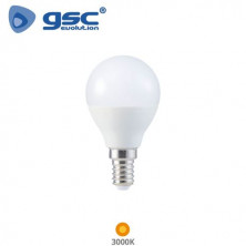 Bombilla Esférica LED E14 3w 3000K 250Lm 220V GSC C10/100