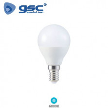 Bombilla Esférica LED E14 3w 6000K 250Lm 220V GSC C10/100