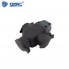 Base 3 Tomas TT con tapas sin Cable IP44 GSC C1/50