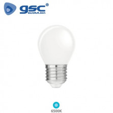 Bombilla Esférica LED E27 6w 6500K 806Lm Serie CRISTAL 220V GSC C10/100