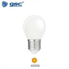 Bombilla Esférica LED E27 6w 4000K 806Lm Serie CRISTAL 220V GSC C10/100