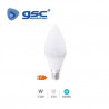 Bombilla Vela LED E14 7,5w 6000K 700Lm  GSC C10/100