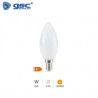 Bombilla Vela LED E14 5w 470 Lm 3000K GSC C10/100