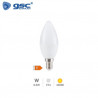 Bombilla Vela LED E14 6,5w 4200K 600 Lm GSC C10/100