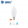 Bombilla Vela LED E14 8,5w 6000K 806Lm  GSC C10/100