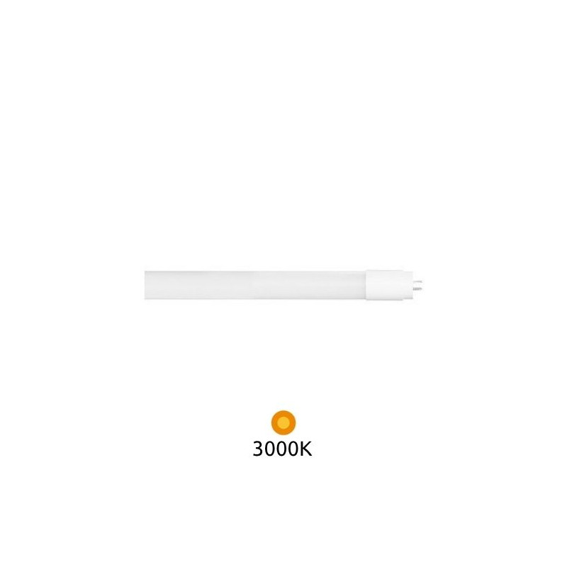 Tubo LED T8 120cm 18w 3000K 2100Lm Plástico GSC ÚLTIMAS UNIDADES