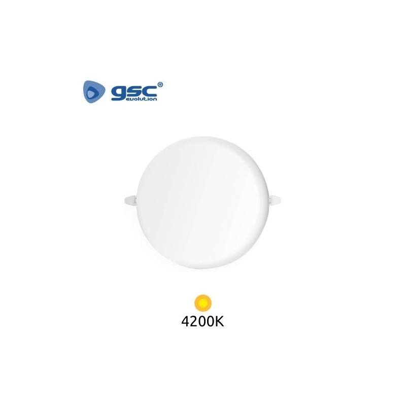 Downlight LED DIÁMETRO AJUSTABLE 18w 4200K marco Blanco 120x22mm ÚLTIMAS UNIDADES
